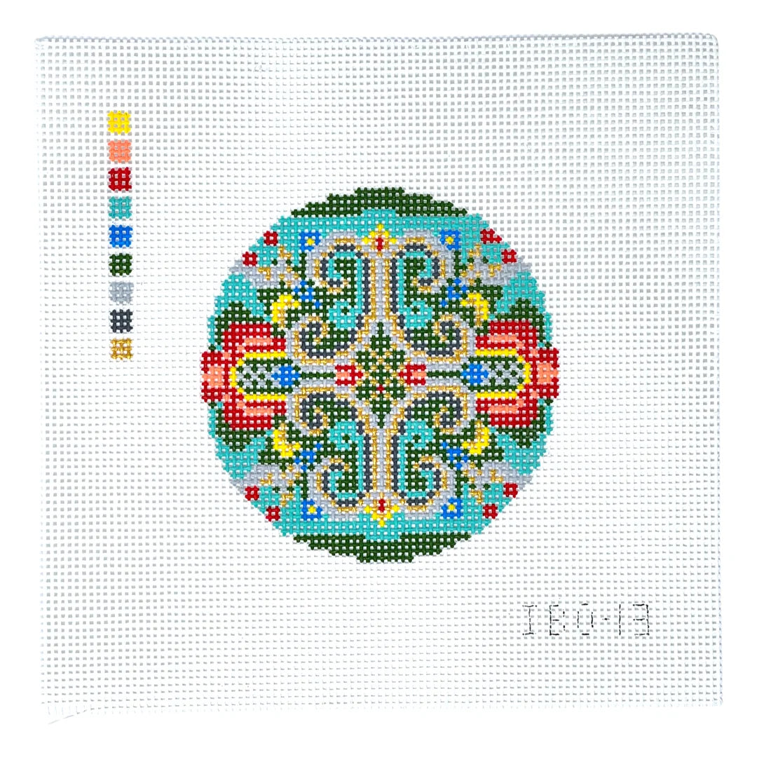 Italian Bobble Ornament Needlepoint