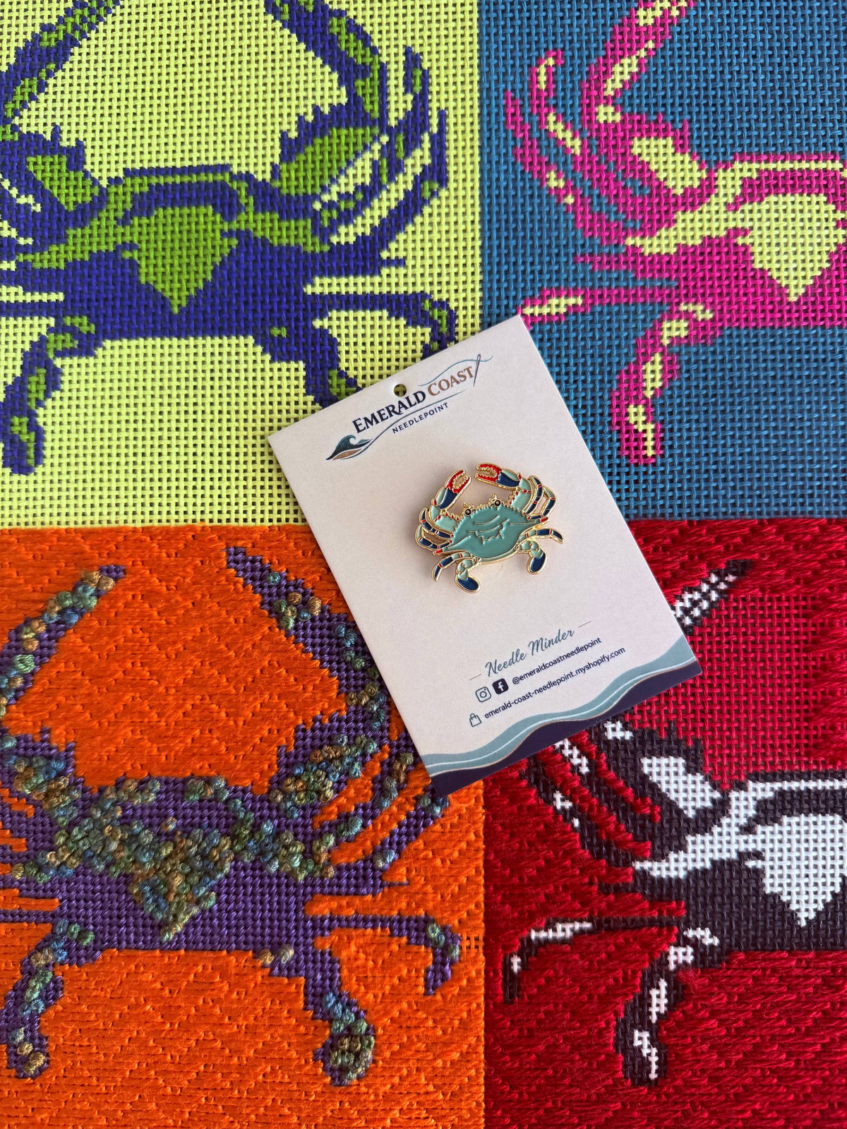 Emerald Coast Crab Needle Minder