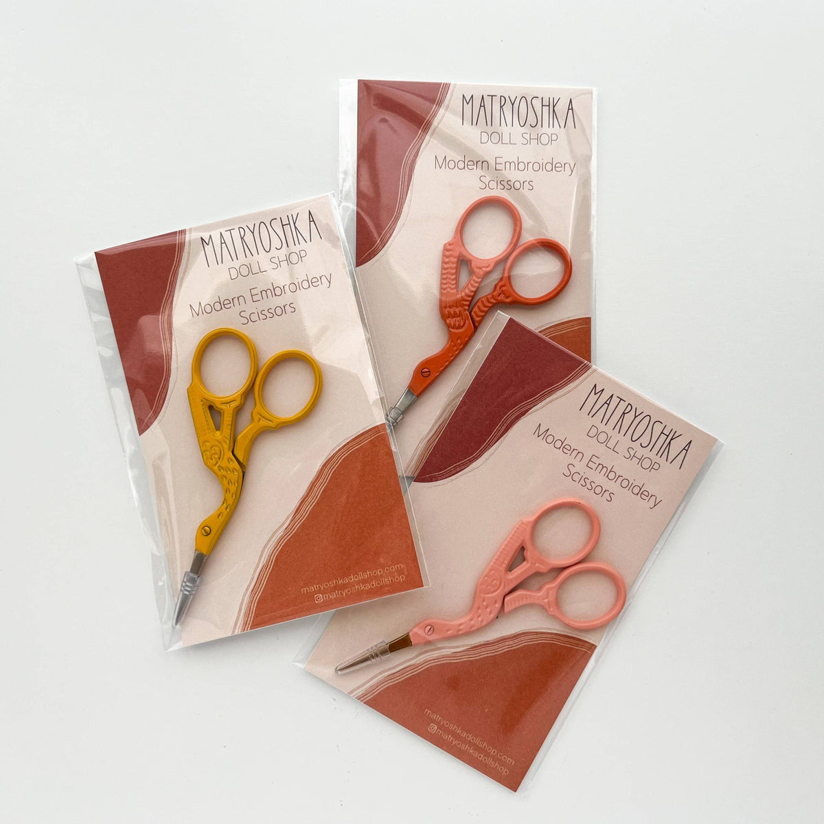 Bird scissors, stork scissors: Coral