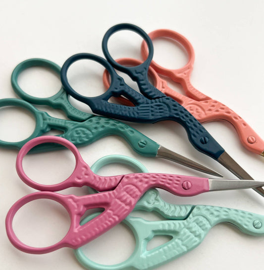Bird scissors, stork scissors: Coral