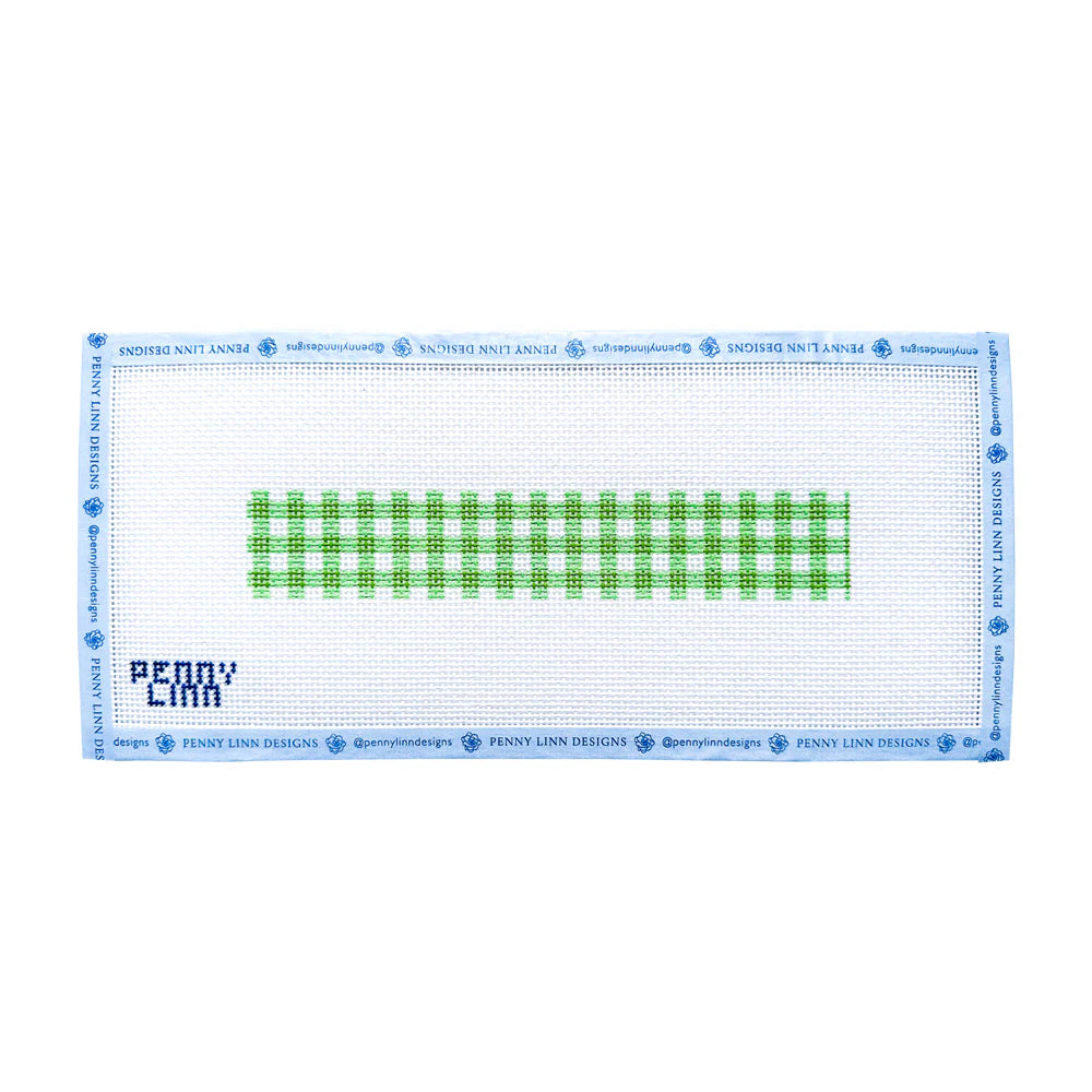 Large Gingham Key FOB