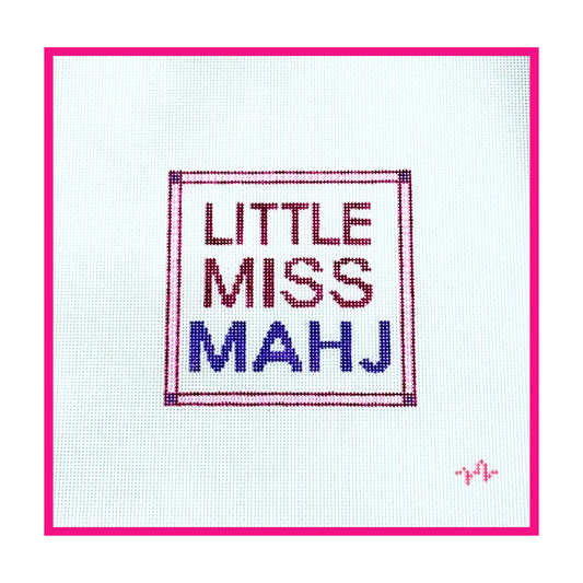Little Miss Mahj Needlepoint