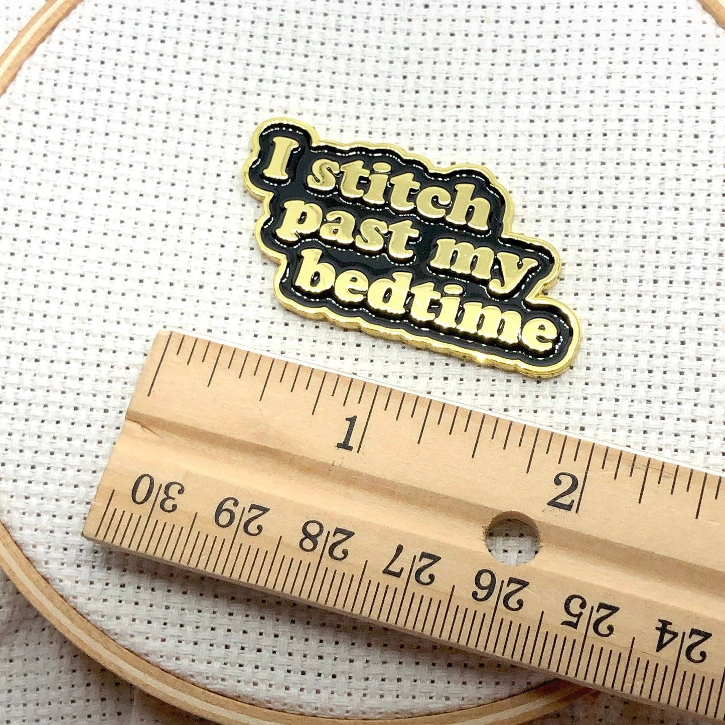 I Stitch Past My Bedtime Needle Minder