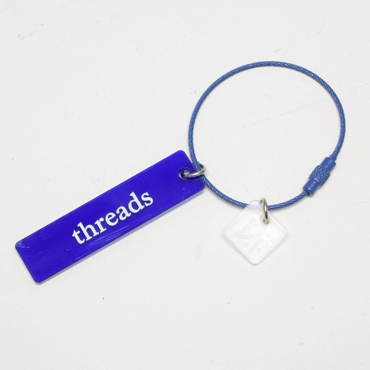 'Threads' Thread Ring: Dark Blue