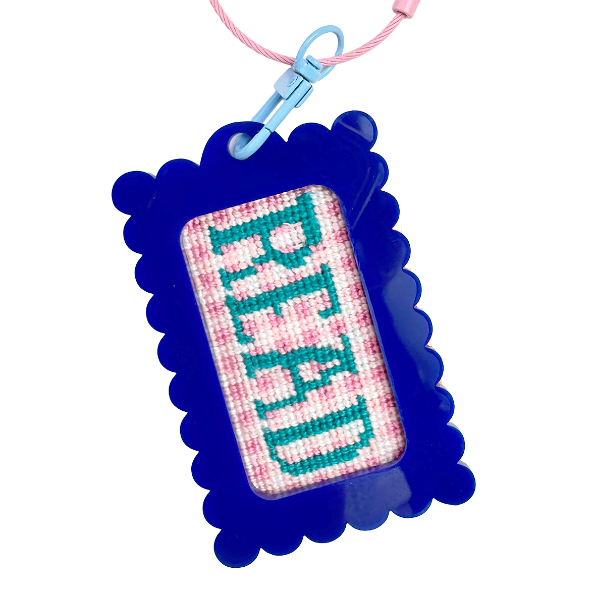 Plaid Read 1.25"x 2.25" Mini Needlepoint Canvas