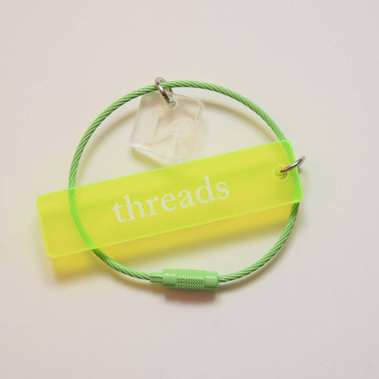 'Threads' Thread Ring: Lime