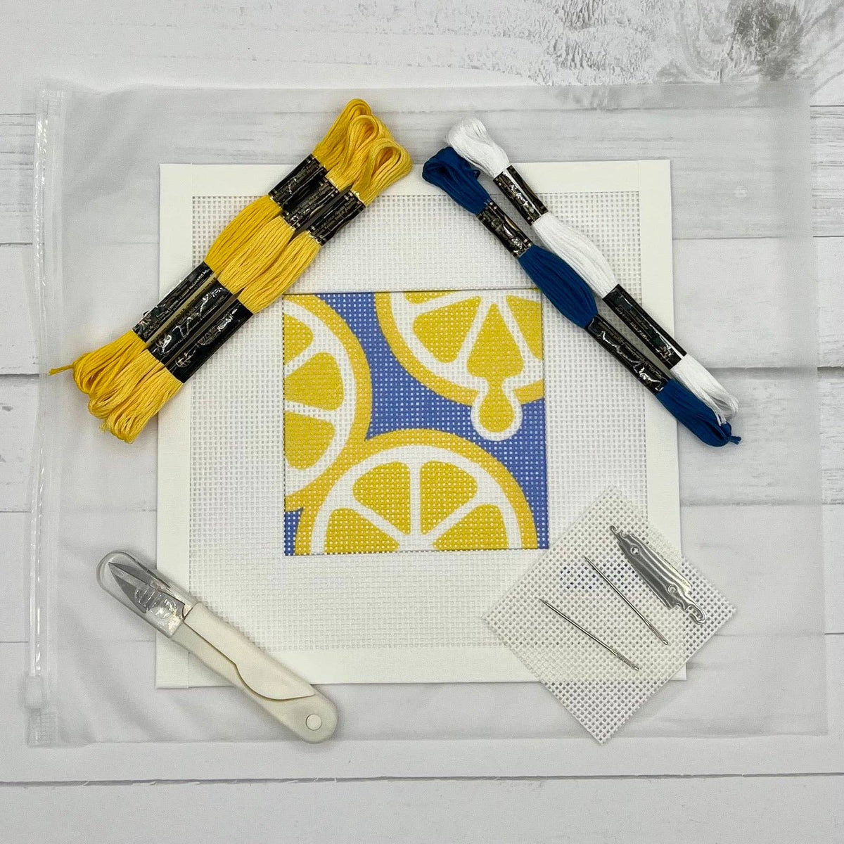 Lemon Slices Needlepoint