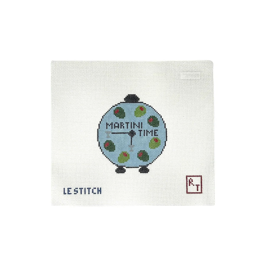 Martini Time Needlepoint