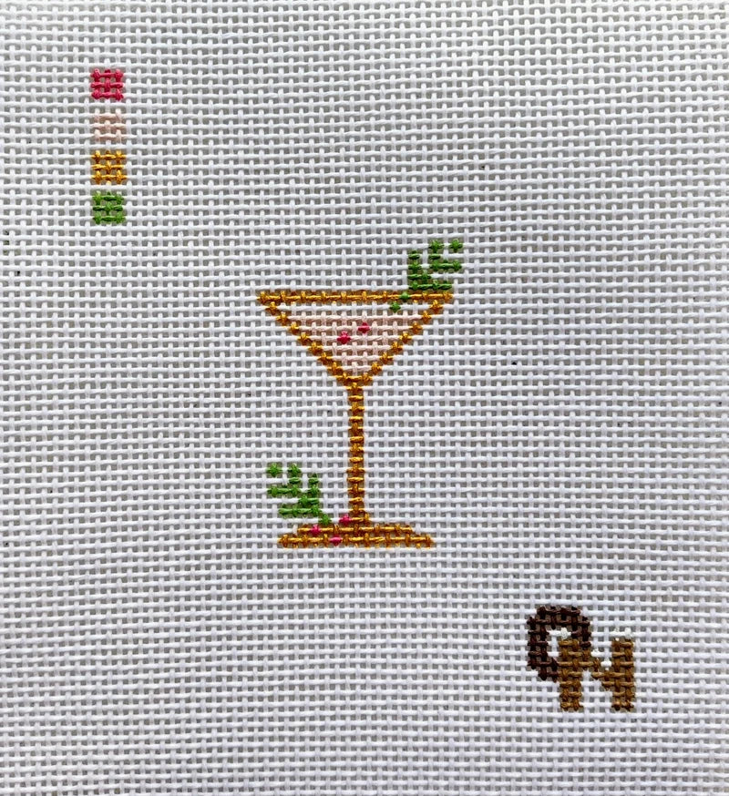 Pink Martini Needlepoint