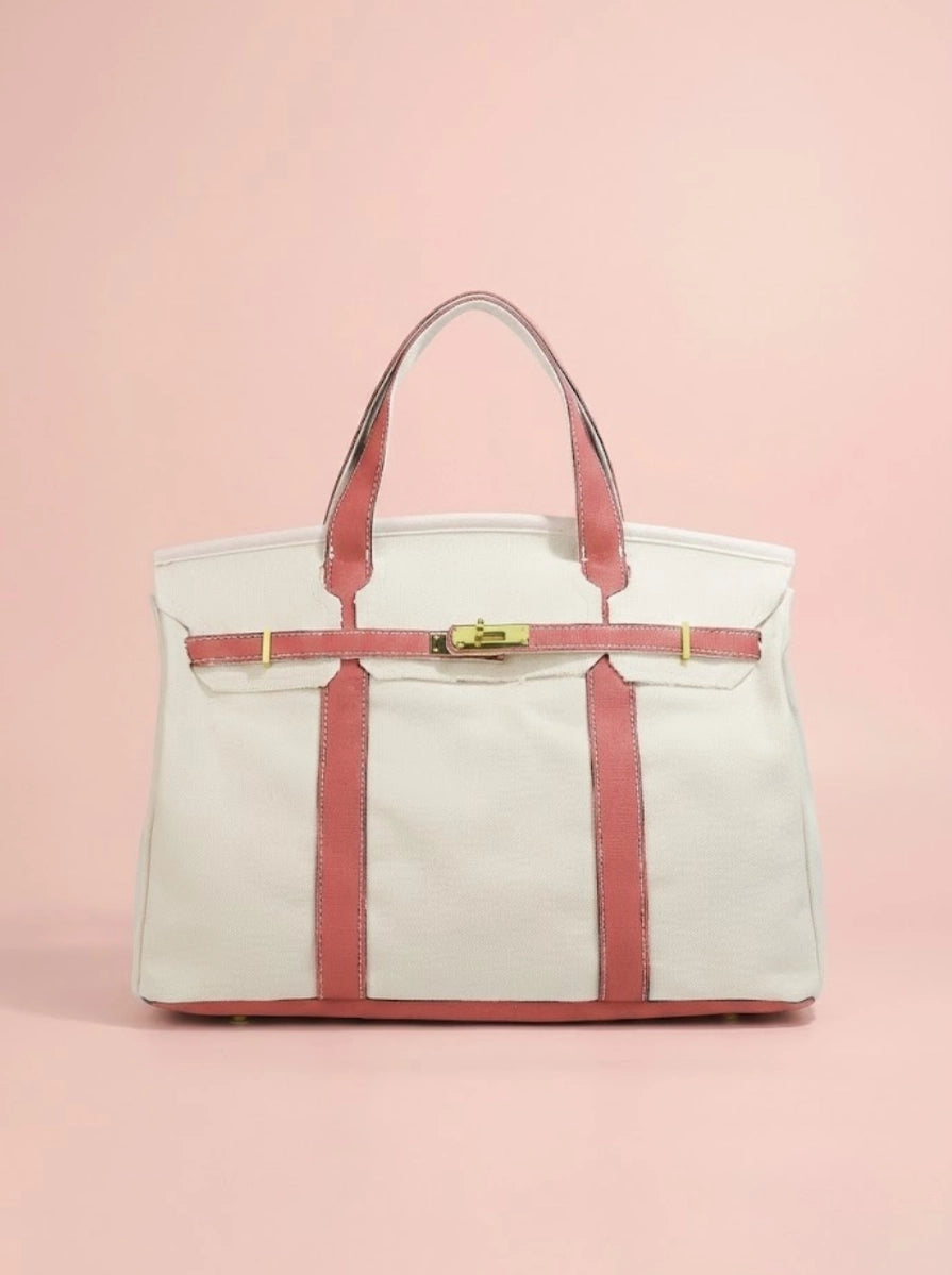 Canvas Weekender Boat Tote