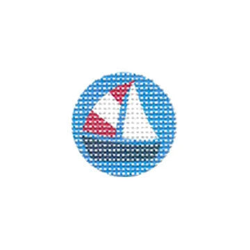 Sailboat Mini Needlepoint