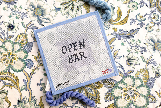 Open Bar Needlepoint