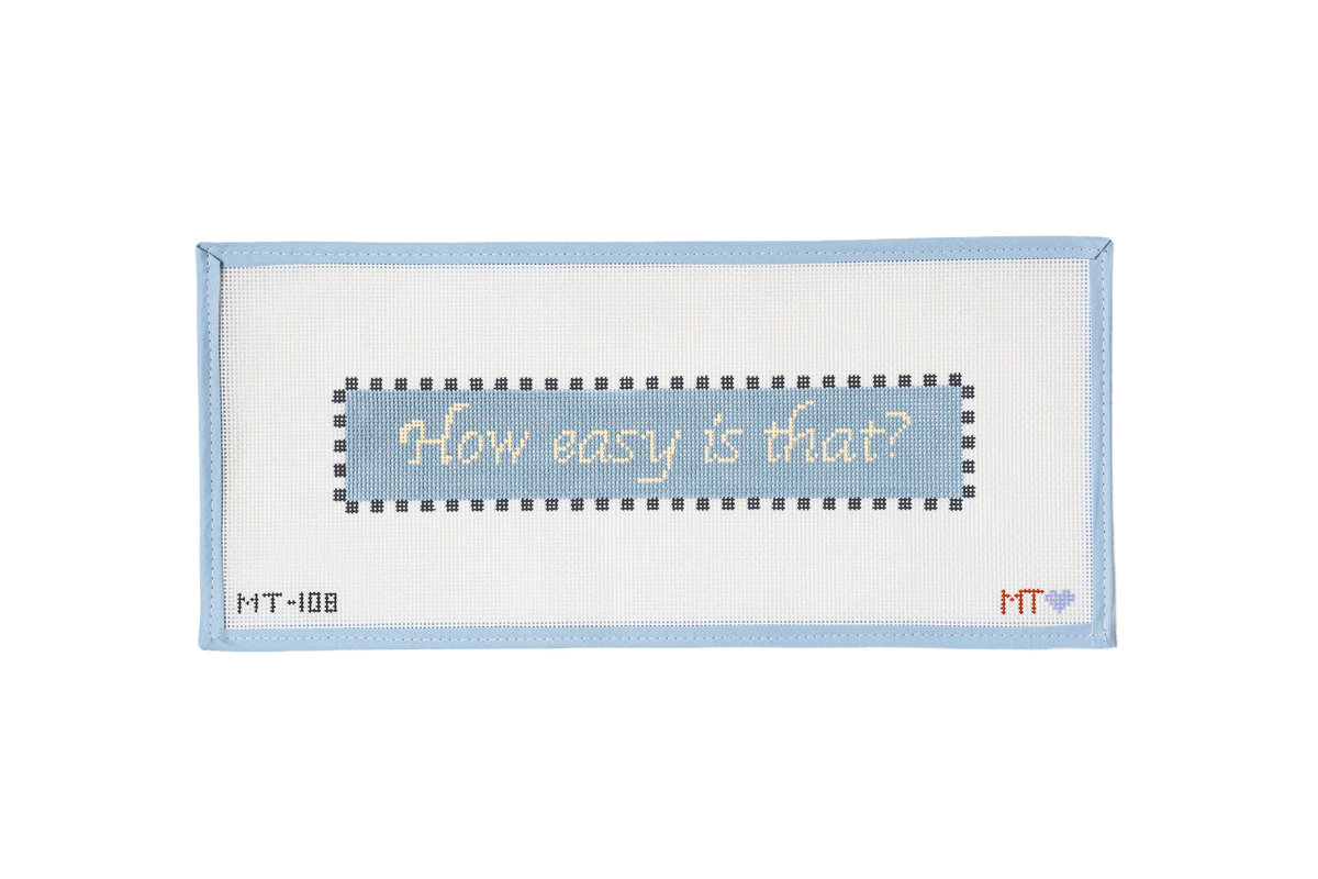 How Easy is That Needlepoint